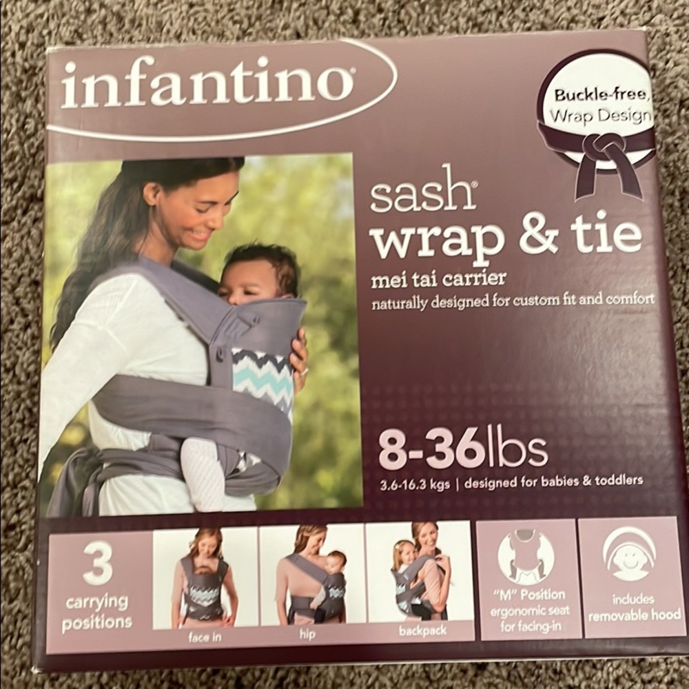 NWT Infantio baby carrier